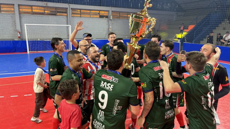 Master Legends conquista Campeonato Municipal de Futsal de Morro da Fumaça 