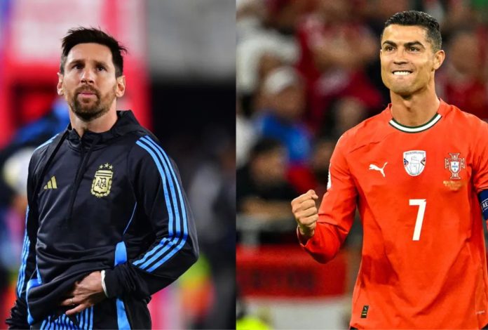 Messi e Cristiano Ronaldo