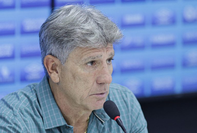 Renato Gaúcho em sua última passagem no Grêmio