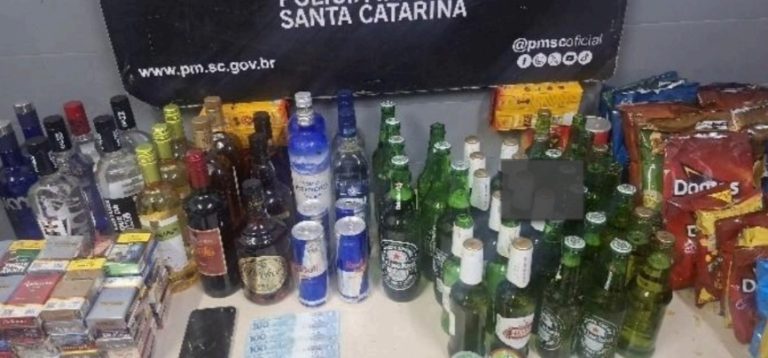 Furto em posto de combustíveis termina com quatro presos em Criciúma