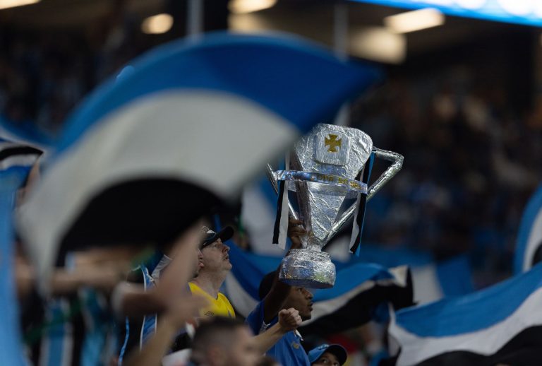 Torcida do Grêmio em Grêmio x Internacional