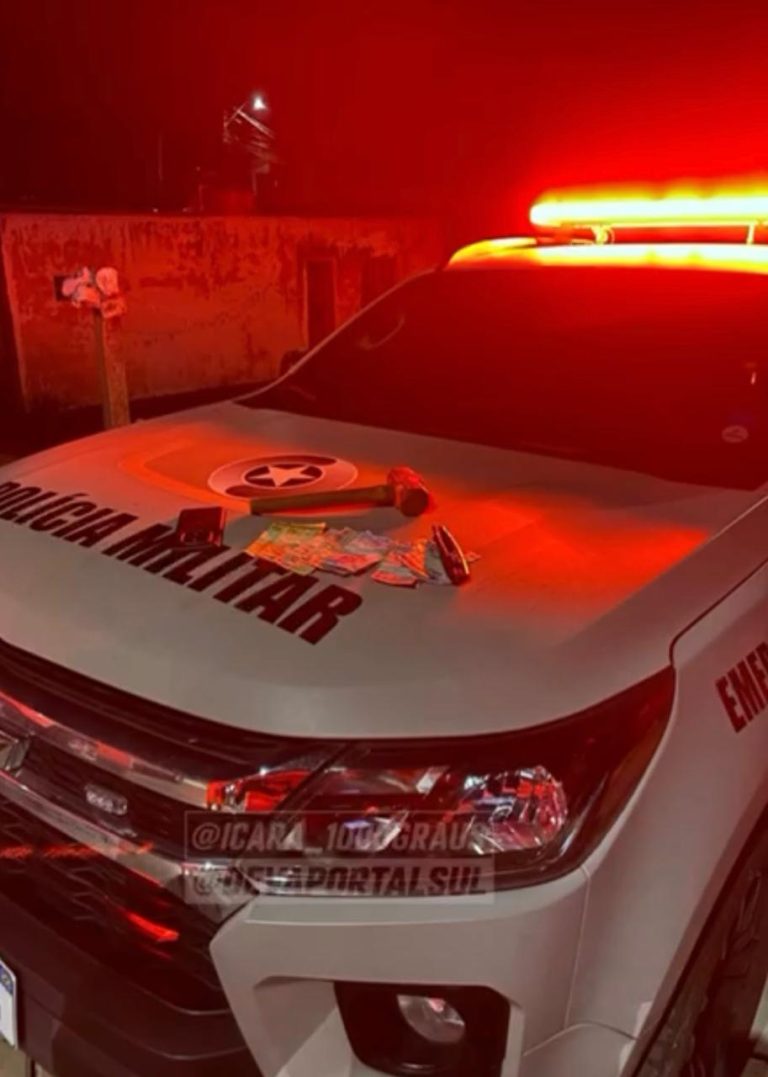 (Vídeo)Homem é preso após assalto a farmácia em Içara
