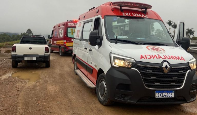 Trabalhador fica gravemente ferido após ser atingido por viga em Ibirama
