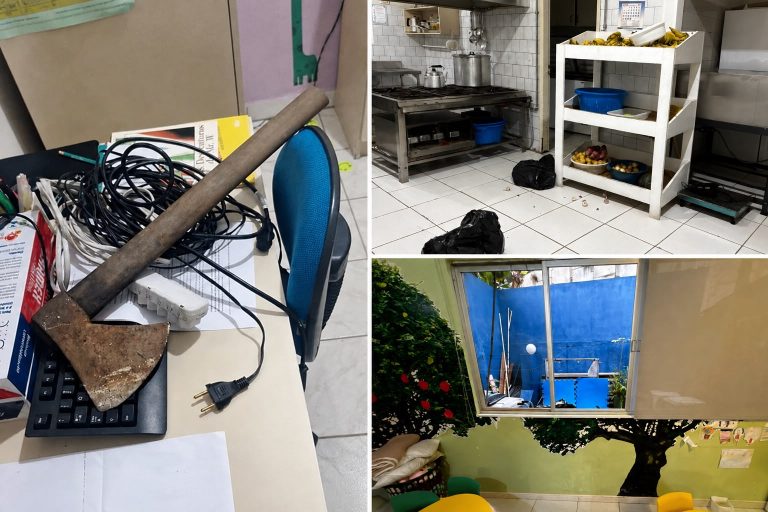 Creche é invadida, tem objetos furtados e aulas são suspensas em BC
