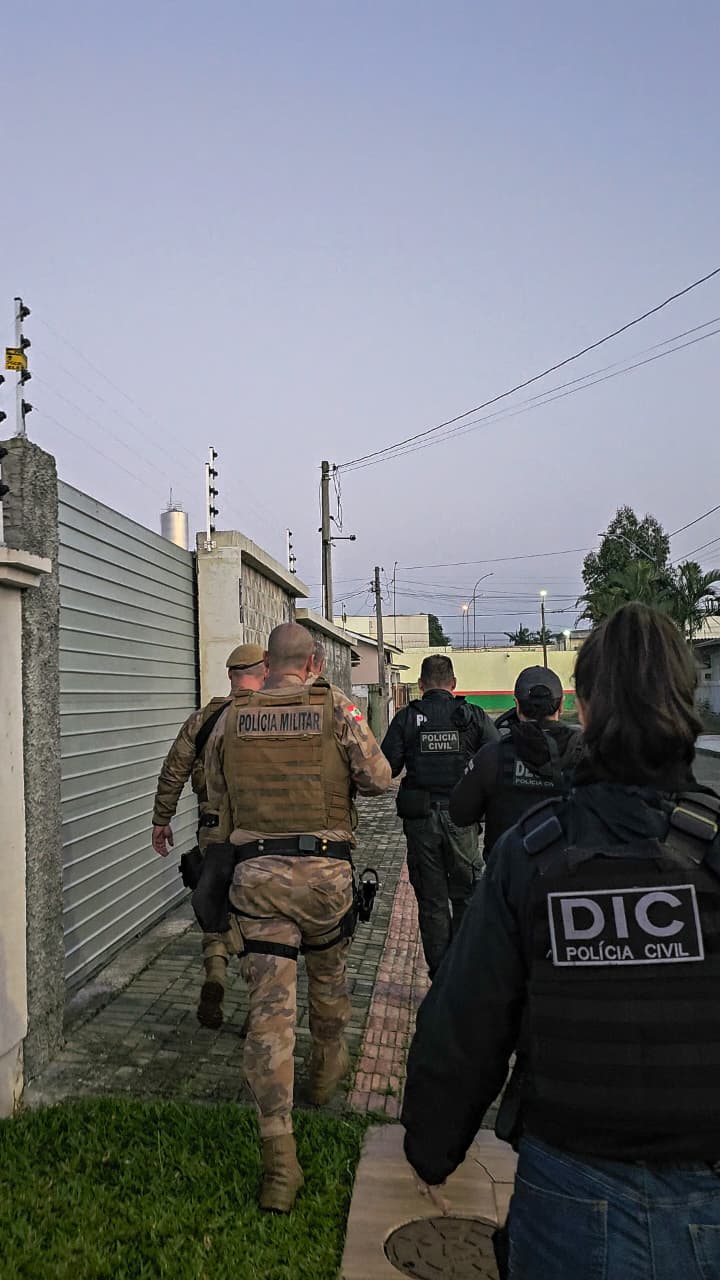 Polícia Civil deflagra operação contra rede de tráfico em SC e RS