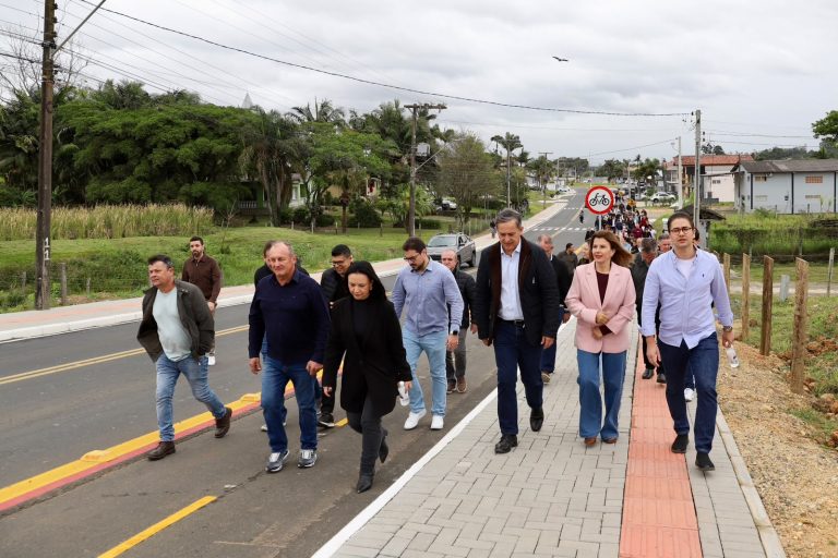 Revitalização da Rota dos Peregrinos é inaugurada em Criciúma