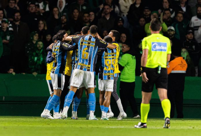Coritiba x Grêmio pelo Brasileirão