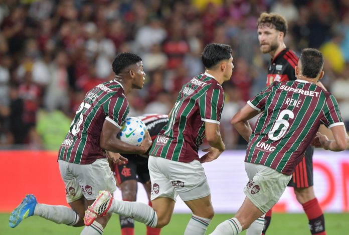 Flamengo e Fluminense no primeiro turno do Brasileirão