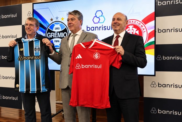 Grêmio e Inter anunciam acordo com Banrisul