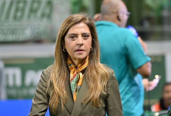 Leila Pereira, presidente do Palmeiras