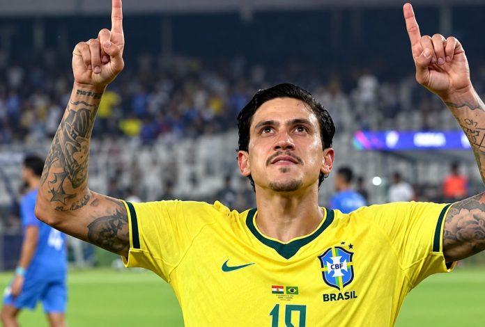Pedro em Índia x Brasil