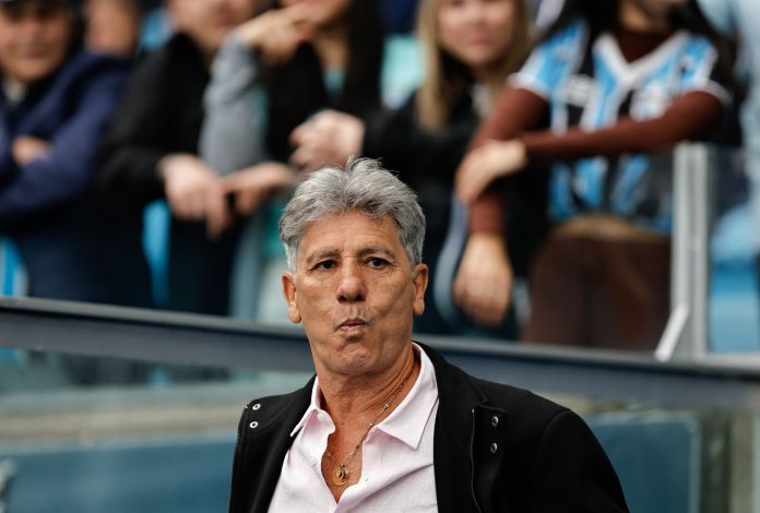 Renato Gaúcho em Grêmio x Cruzeiro pelo Brasileirão 2026