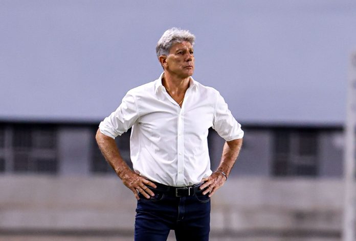 Renato Gaúcho em Remo x Grêmio