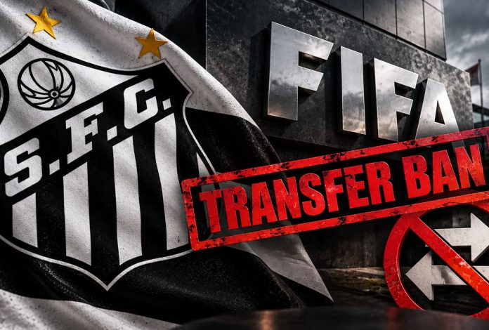 Santos não pode registrar novos jogadores