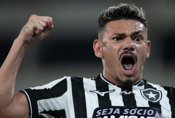 Tiquinho Soares em Botafogo x Chapecoense