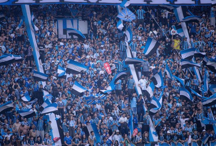 Torcida do Grêmio no Gre-Nal